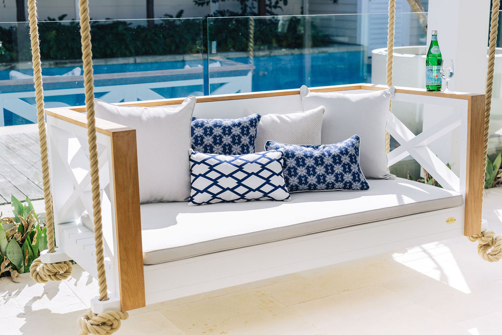 white jagger outdoor cushion