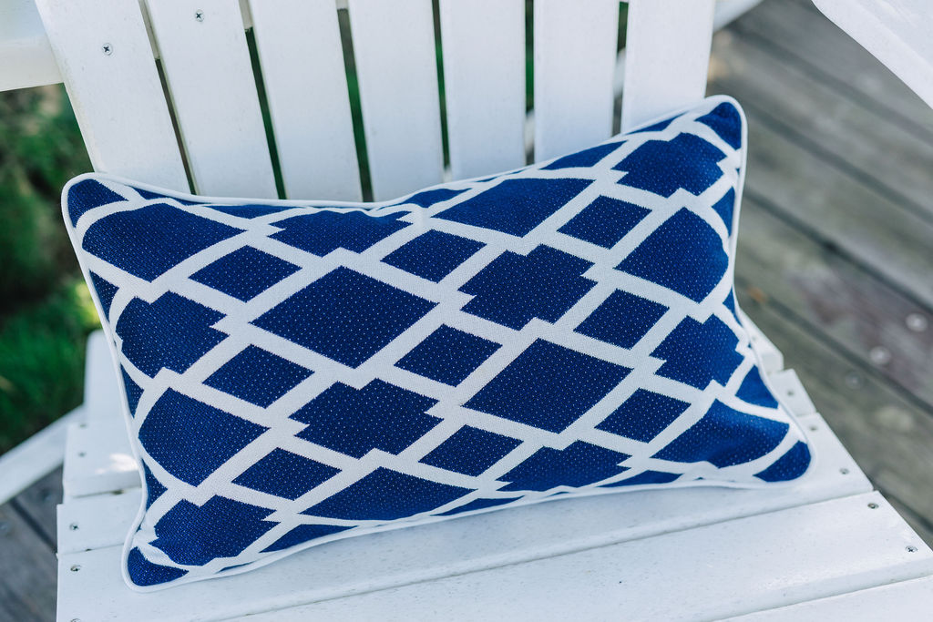 navy jager outdoor cushion